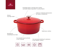 GERLACH Garnek żeliwny Natur Iron - 26cm - 1416205 - zdjęcie 4